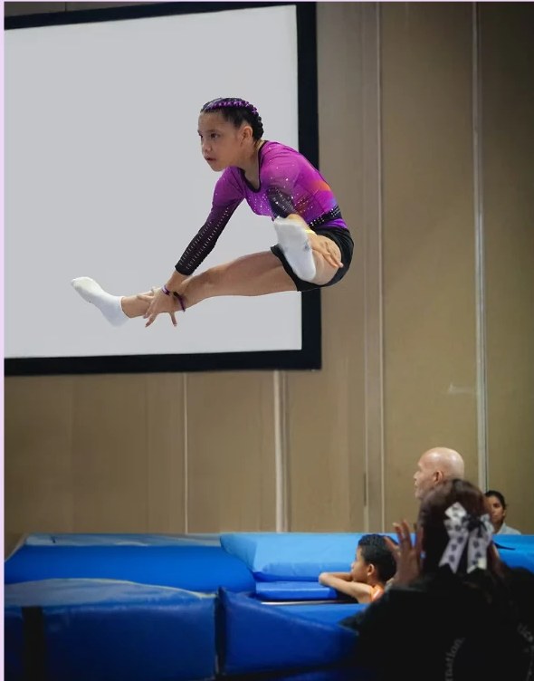 Gimnasia de trampolín
