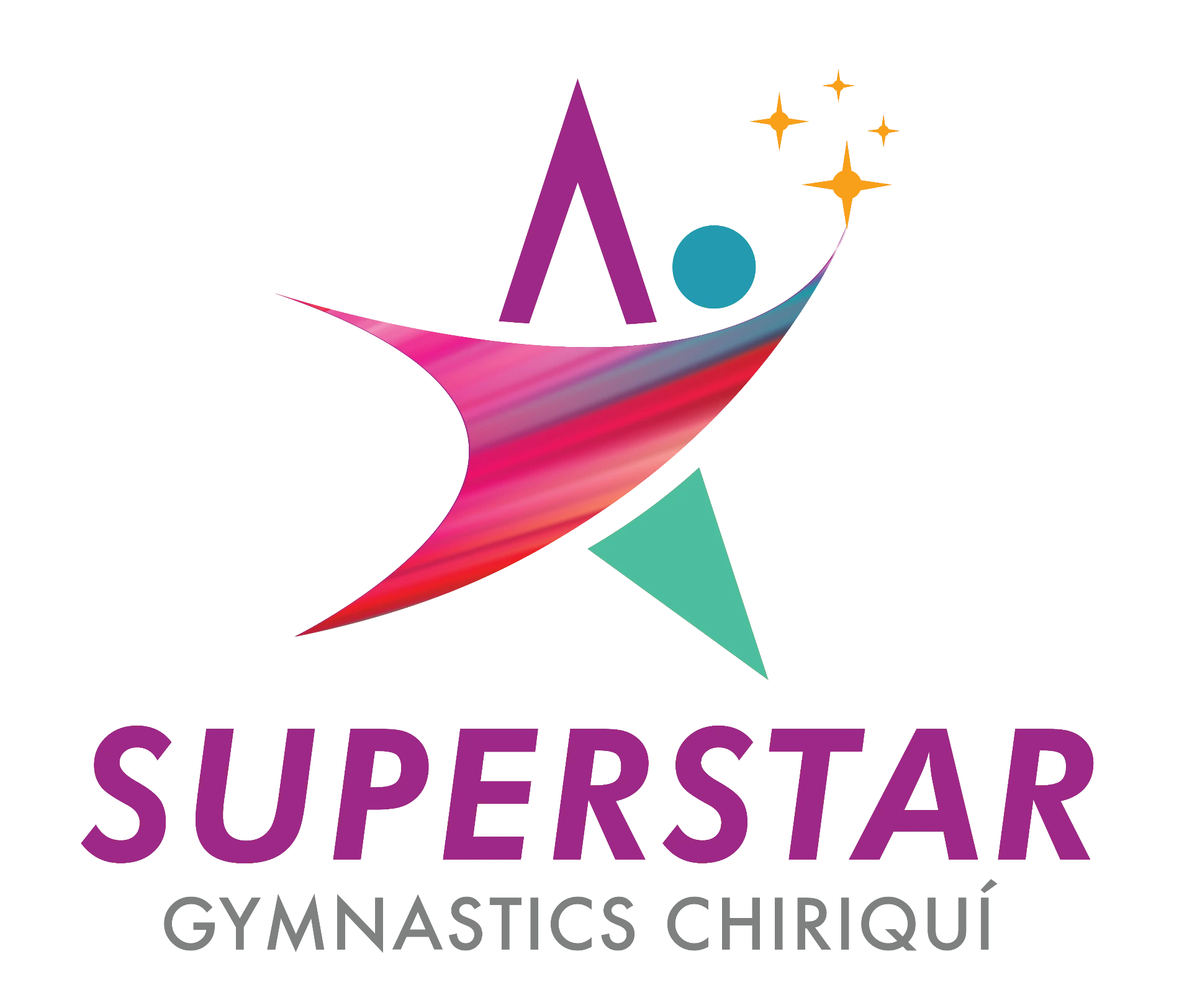 Logo vertical de Superstar Gymnastics Chiriquí